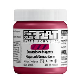 Golden SoFlat Magenta de Quinacridone 118 ml