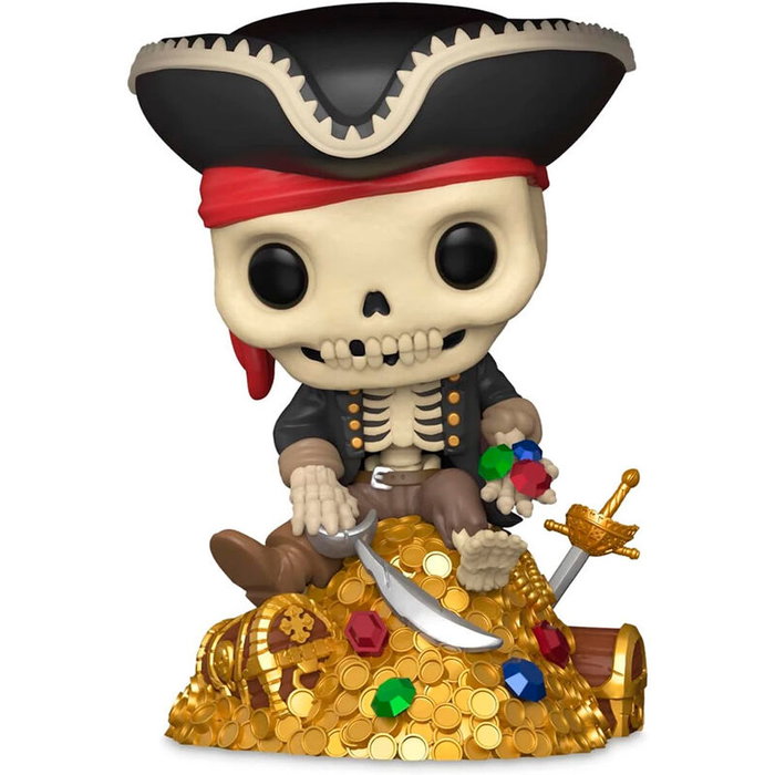 FUNKO Figura POP Deluxe Piratas del Caribe Treasure Skeleton Exclusive FUNKO Figura POP Deluxe Piratas del Caribe Treasure Skeleton Exclusive