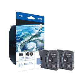 Brother Pack double de cartouches d'encre noires LC-985BKBP2