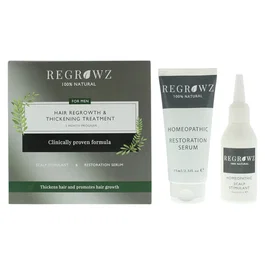 Regrowz Set Regrowz : Sérum et Crème Traitante Homéopathique (2 x 75 ml)