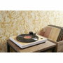 Thomson TT301 - Platine vinyle design bois et blanc - Audio-Technica AT3600L