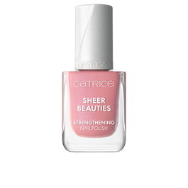 Catrice Vernis à ongles fortifiant Sheer Beauties - N°050 Pivoines - Pour ongles fragiles - 10.5 ml