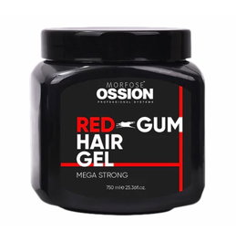 Ossion Red Hair Gel-Gum 750ml