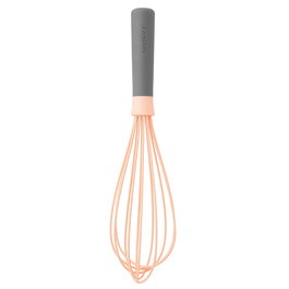 Berghoff 3950048 Batteur à balles en silicone résistant à la chaleur pour sauces, œufs, crèmes, avec manche doux - Sans rayer les poêles antiadhésives