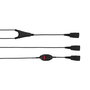 Jabra Supervisor Cord Cordon pour supervision avec interrupteur pour micro-casques Jabra Quick Disconnect