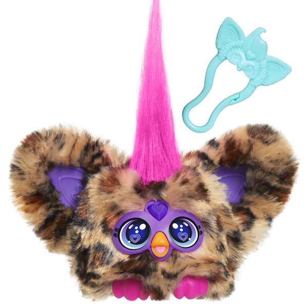 Hasbro Furby Furblets - Peluche musicale interactive 12 cm avec plus de 45 sons et chansons - Compatible avec Furby - Langues: EN, FR, ES, PT, DE
