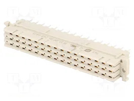 HARTING Connecteur DIN 41612 femelle 48 broches THT droit