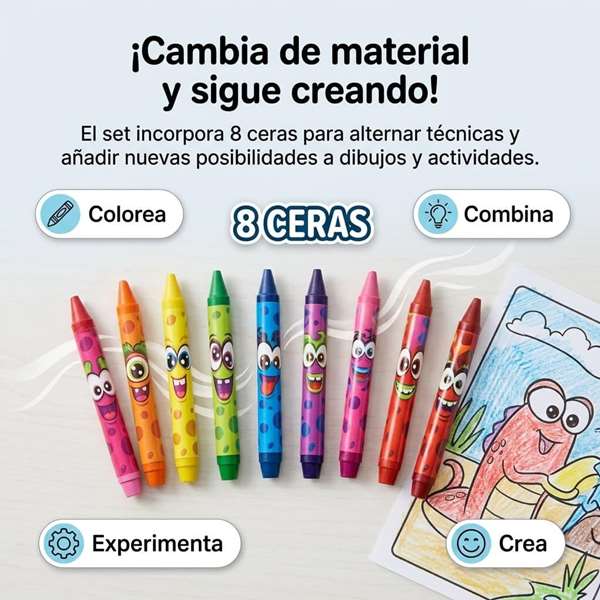 Scentos Mega Set d'Activités avec Peintures Parfumées et Accessoires Scentos Mega Set d'Activités avec Peintures Parfumées et Accessoires