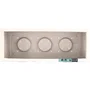 Eda Jardinière Volcania Up 57 L Beige Calcaire 79,5 x 29,5 x 29,5 cm Décoration Intérieur/Extérieur