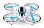 Bizak Neon - Drone acrobatique RC 2.4GHz 3 canaux avec éclairage LED vibrant (bleu et vert), recommandé à partir de 8 ans