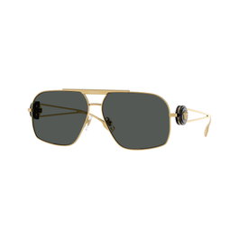 Versace VE2269-100287 Lunettes de soleil Doré/Gris