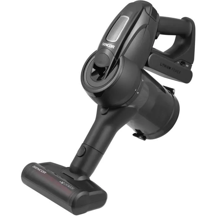 Sencor SVC 8726BK Aspirateur balai 3-en-1, 400 W, Noir