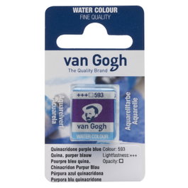 Van Gogh Pastille Aquarelle Pourpre Quinacridone Azulado 593