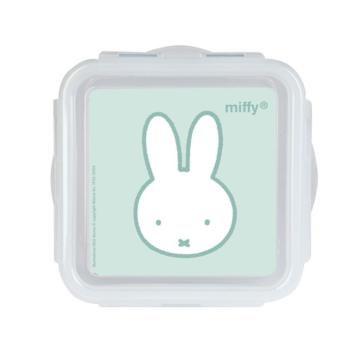 Boîte à lunch Miffy Menta Menthe 13 x 7.5 x 13 cm