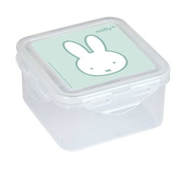 Safta Boite-repas bento Miffy "Menthe" 13 x 7.5 x 13 cm pour enfants a partir de 3 ans
