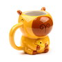 PUCKATOR Tasse en Céramique 3D Capybara - Non Adaptée au Lave-Vaisselle et au Micro-Ondes