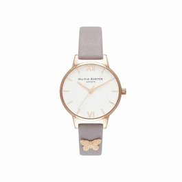 Olivia Burton OB16MDW39 - Montre analogique dorée et violette