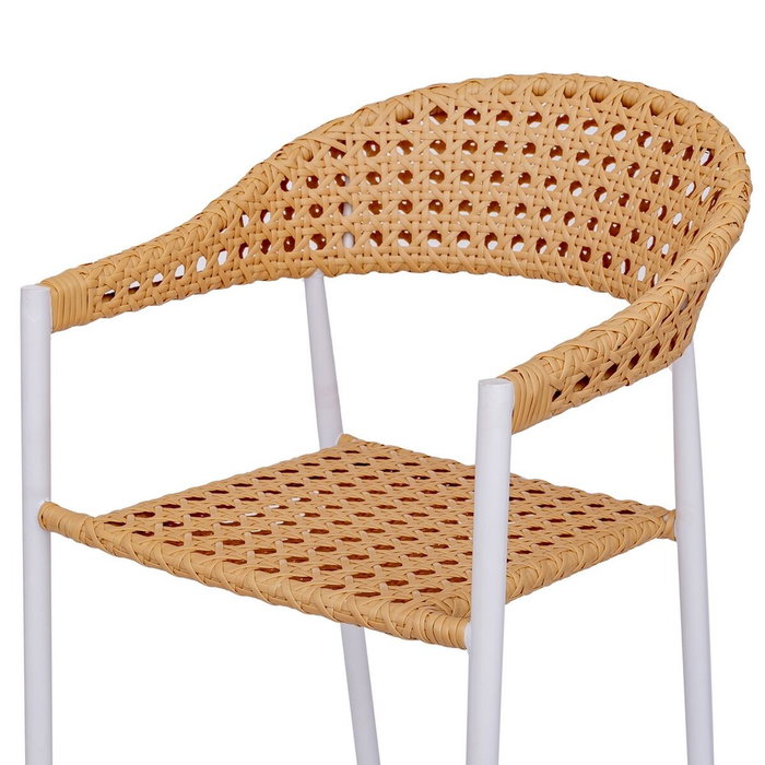 BigBuy Garden Chaise de jardin Niva Blanc BigBuy Garden Chaise de jardin Niva Blanc