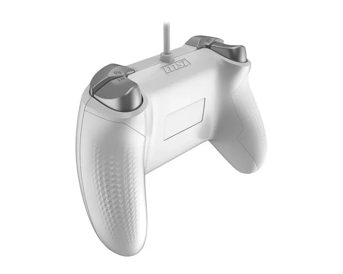 MSI GC200 - Manette de jeu filaire pour PC - Force GC200 - Joysticks analogiques, gâchettes à effet Hall - Blanc
