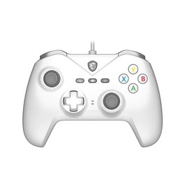MSI FORCE GC200 S10-04G0120-EC4 Manette Filaire Blanc Compatible PC/Android USB