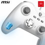 MSI FORCE GC200 Manette de jeu filaire Blanche