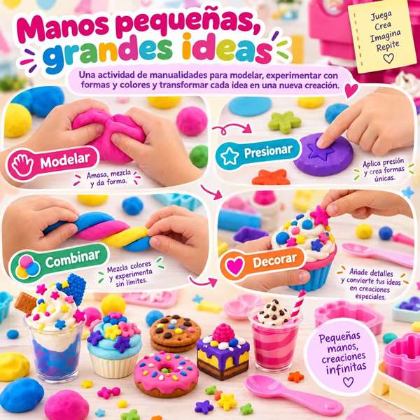 Jugatoys Jeu de pâte à modeler Glacerie avec accessoires Jugatoys Jeu de pâte à modeler Glacerie avec accessoires