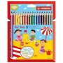 Crayons de couleur Stabilo TRIO THICK Multicouleur 18 Pièces (6 Unités)