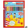 Crayons de couleur Stabilo TRIO THICK Multicouleur 18 Pièces (6 Unités)