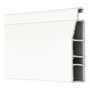 Micel Lama finale pour store PR24 - PVC blanc - 52 mm x 12 mm x 2 m - pour lame 52 mm