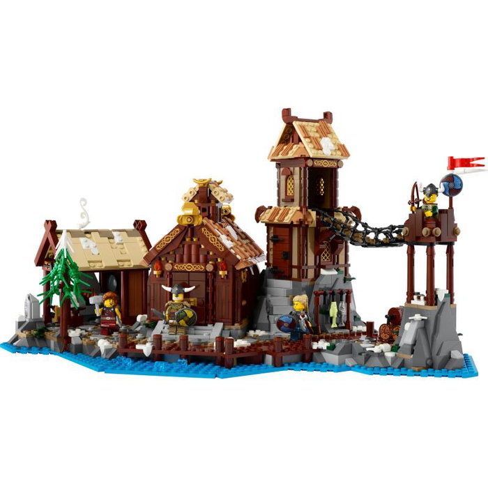 LEGO Ideas Village Viking 21343 - Jeu de Construction pour Adultes et Enfants, Ensemble de 2103 Pièces