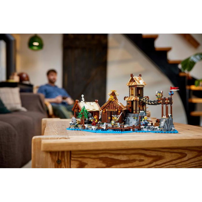 LEGO Ideas Village Viking 21343 - Jeu de Construction pour Adultes et Enfants, Ensemble de 2103 Pièces