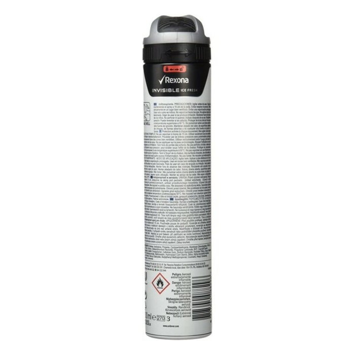 Rexona Invisible Ice Fresh Men Déodorant Spray 200 ml