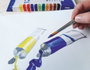 Kreul Set de 12 tubes de peinture acrylique EL GRECO Couleurs Assorties