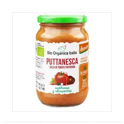 BIO ORGANICA ITALIA Sauce Tomate Puttanesca Demeter 325ml BIO ORGANICA ITALIA Sauce Tomate Puttanesca Demeter 325ml