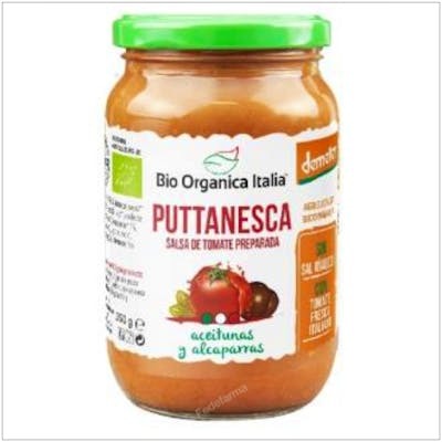 BIO ORGANICA ITALIA Sauce tomate puttanesca Demeter 325ml BIO ORGANICA ITALIA Sauce tomate puttanesca Demeter 325ml