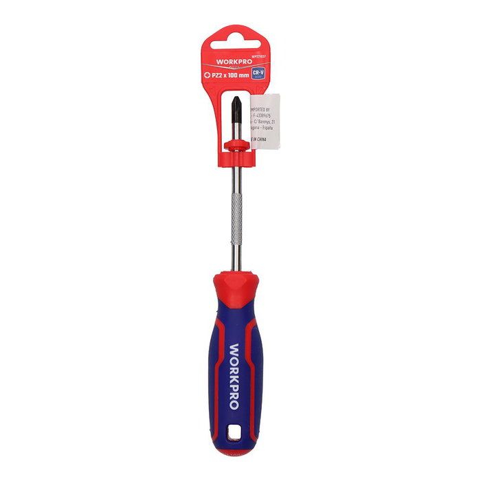 Workpro Tournevis Pozidriv PZ2 x 100 mm