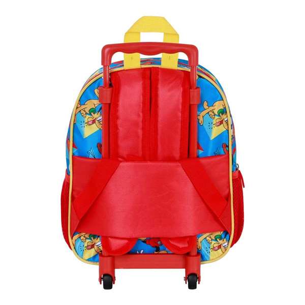 Karactermania Sac à dos à roulettes 3D Mickey Mouse Scooter avec anse télescopique - 26 x 13 x 34 cm