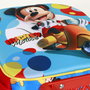 Cartable 3D avec roulettes Mickey Mouse Scooter Bleu Rouge 26 x 13 x 34 cm