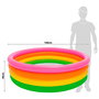 INTEX Piscine Gonflable 4 Anneaux Sunset 780 Litres - Diamètre 168 cm - Pour Enfants - Référence 56441