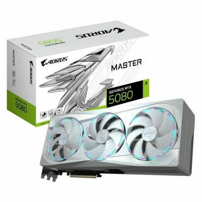GIGABYTE AORUS GeForce RTX 5080 MASTER ICE 16 Go