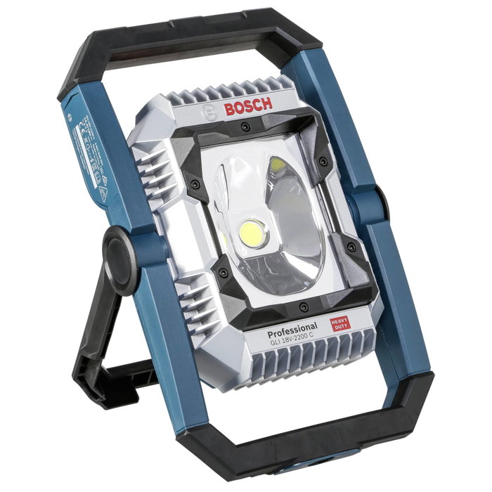 Bosch Professional GLI 18V-2200 C - Projecteur LED 2200 lumens - Sans batterie