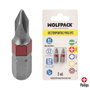 WOLFPACK LINEA PROFESIONAL Embouts de dévissage Phillips N.1 (2 pièces)