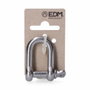 Edm Manille en acier inoxydable AISI 316, 8 mm