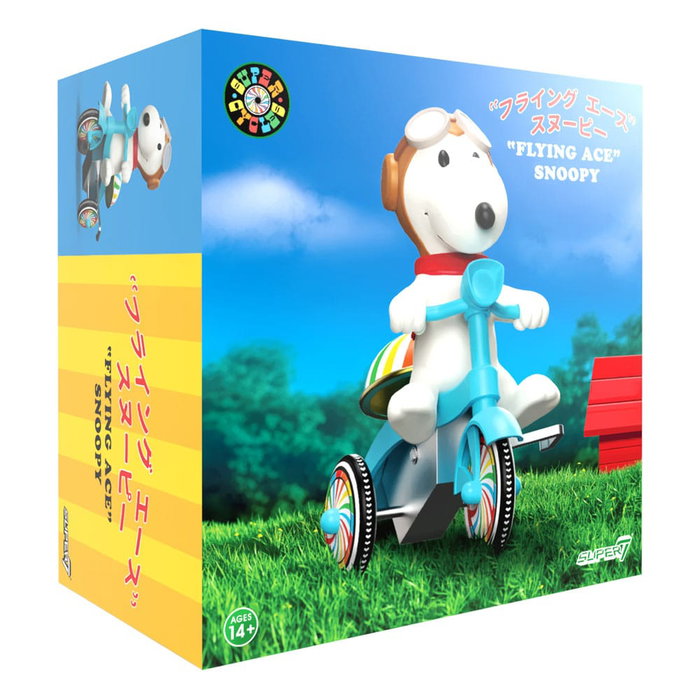 Peanuts figurine Super Cycles Snoopy Flying Ace 13 cm