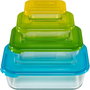 Joseph Joseph Nest Set de 4 contenants de conservation en verre