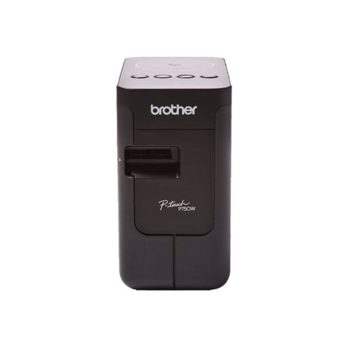 Brother PTP750WZG1 (PT-P750W) Imprimante d'étiquettes P-Touch sans fil, blanc