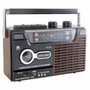 Inovalley RK10N Radio-cassette enregistreur Marron/Noir