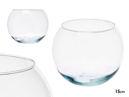 GIFTDECOR Pecera Cristal 15cm