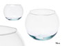 GIFTDECOR Pecera Cristal 15cm