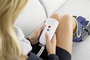 Beurer FM-150 Bottes de Pressthérapie pour Usage Domestique avec Massage de Compression pour Circulation, Varices et Jambes Lourdes